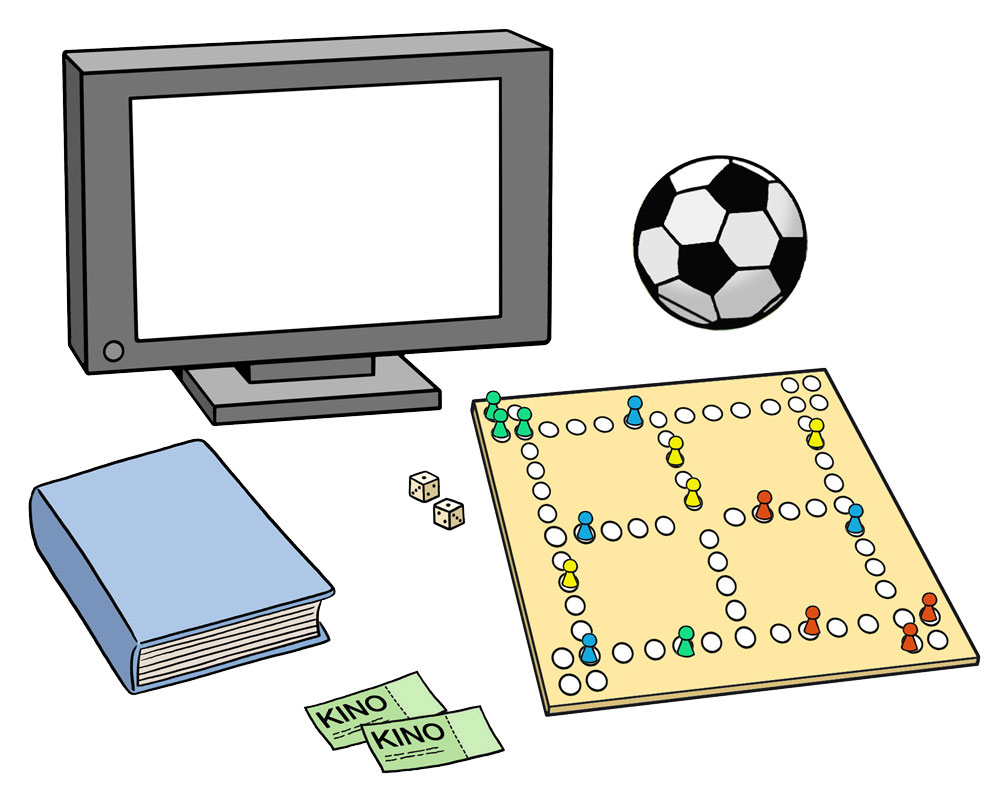 Buch, Spiel, Computer, Fußball